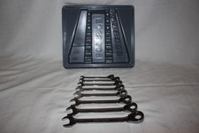 Blue Point Boer 708 Ratcheting Combination Wrench 8 Pc Set W Tray