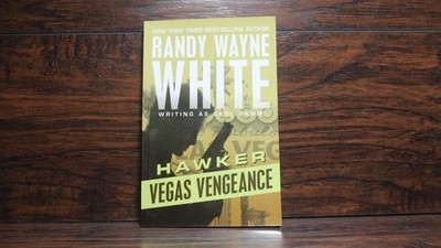 Hawker Vegas Vengeance by Randy Wayne White Writing as Carl Ramm Paperback