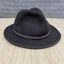 Dorfman Pacific Scala Classico Handmade Men Wool Felt Fedora
