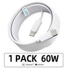 3/6/10Ft USB C to Type-C Cable Fast Charger Charging Data Sync Cord