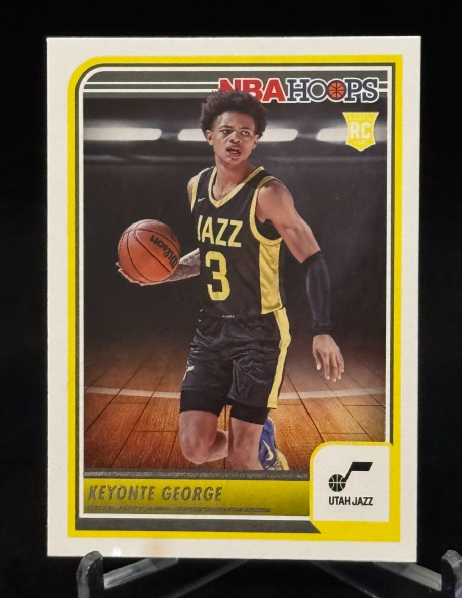 2023-24 Panini NBA Hoops Rookie Card #271 Keyonte George Utah Jazz