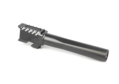 #ad MATCH FLUTED SERRATED BLACK BARREL FOR GLOCK 17 G17 9mm Gen 1 4 SS NEW $54.00