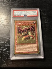 2017 YU -GI - OH 1ST ED SLIFER THE SKY DRGN. D.S.O.D MOVIE PACK GLD . ED PSA 10