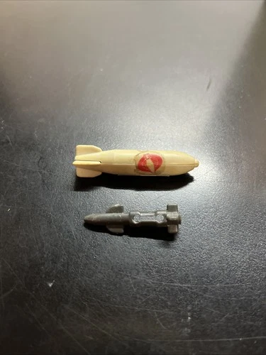 1984 GI JOE ARAH COBRA CLAW BOMB MISSILE PARTS ACCESSORY Lot E3