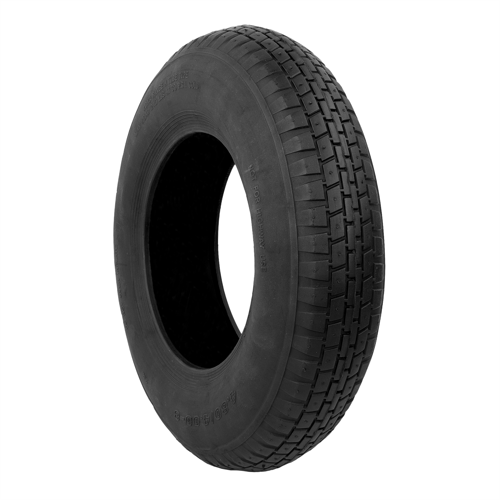 KCT SINGLE PACK 4.80 4.00-8 WHEELBARROW TROLLEY CART TYRE HEAVY DUTY REPLACEMENT