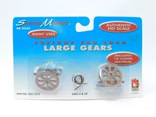 Life Like 1513 HO SceneMaster Freight Car Load Large Gears (Pack of 2)