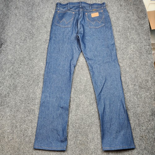 Wrangler Jeans Herren 33x34 Blau 13MWZ Cowboy Schnitt Original Fit Denim Western Hose - Bild 4 von 16