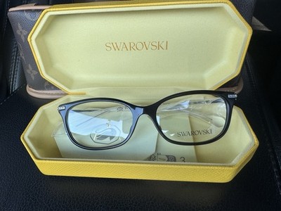 Swarovski SK2017F 1001 Black Full Rim Eyeglasses Frames 54mm Designer