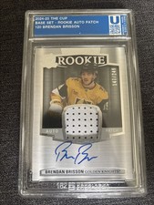 2024-25 Upper Deck The Cup Brendan Brisson RC Patch Auto #/249 Golden Knights