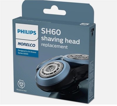 Philips Norelco SH60/72 Series 6000 Electric Shaver Replacement Head Blades