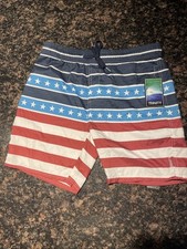 NWT TRINITY MEN  S SWIM SHORTS w/side Pockets  Rear Pocket - SIZE M