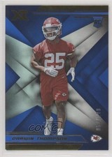 2019 Panini XR Rookies Blue 51/199 Darwin Thompson #163 6ts