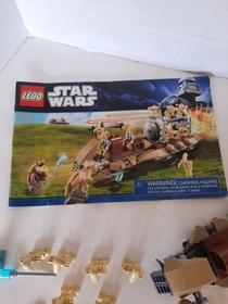 LEGO Star Wars: The Battle of Naboo (7929) W/ Instructions No Gungan Or Jar Jar