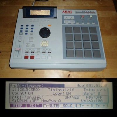 Fully Serviced Akai MPC2000XL w/CF Drive 1GB Card & 32MB RAM