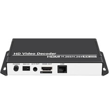 URayTech H.265 H.264 4K HD Video and Audio Decoder IP Camera Decoder suppo NEW 