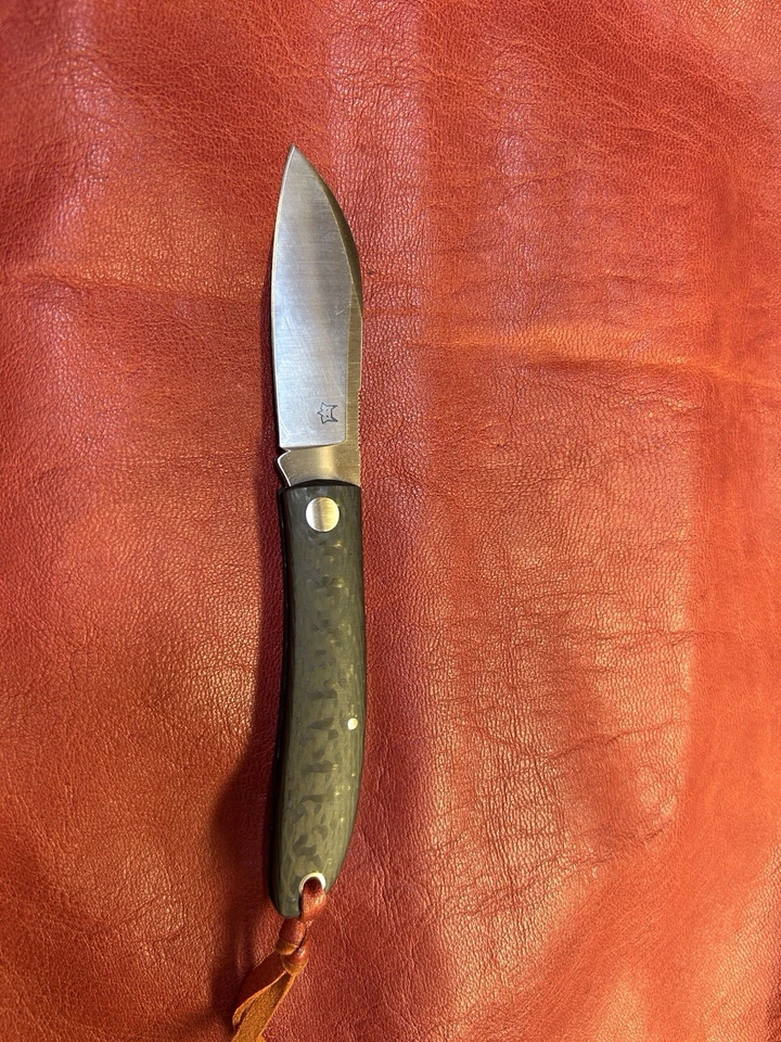 Fox ножи Livri скольжения соединения CF M390 из нержавеющей стали черный углеродного волокна FOX273CF - Изображение 2 из 4