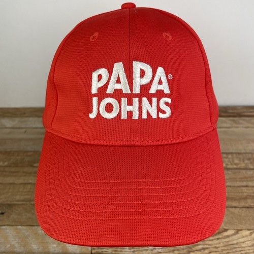 Papa Johns Mitarbeiter Mütze Kappe verstellbar Unisex Einheitsgröße bevorzugt Uniform