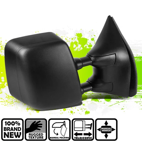 Dual Glass Manual Adjustment Right Side Towing Mirror for Nissan Frontier 05-15