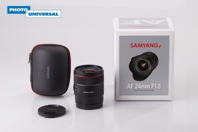 Samyang AF 24mm/1,8 FE für Sony E-Mount | Astro | Lichtstarkes Weitwinkel | NEU
