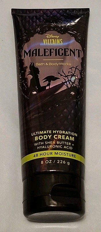 New Bath & Body Works DISNEY VILLAINS - "MALEFICENT" - Ultimate Body Cream - 8oz
