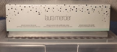 Laura Mercier Almond Coconut Milk Triple Indulgence Set   Discontinued, Rare