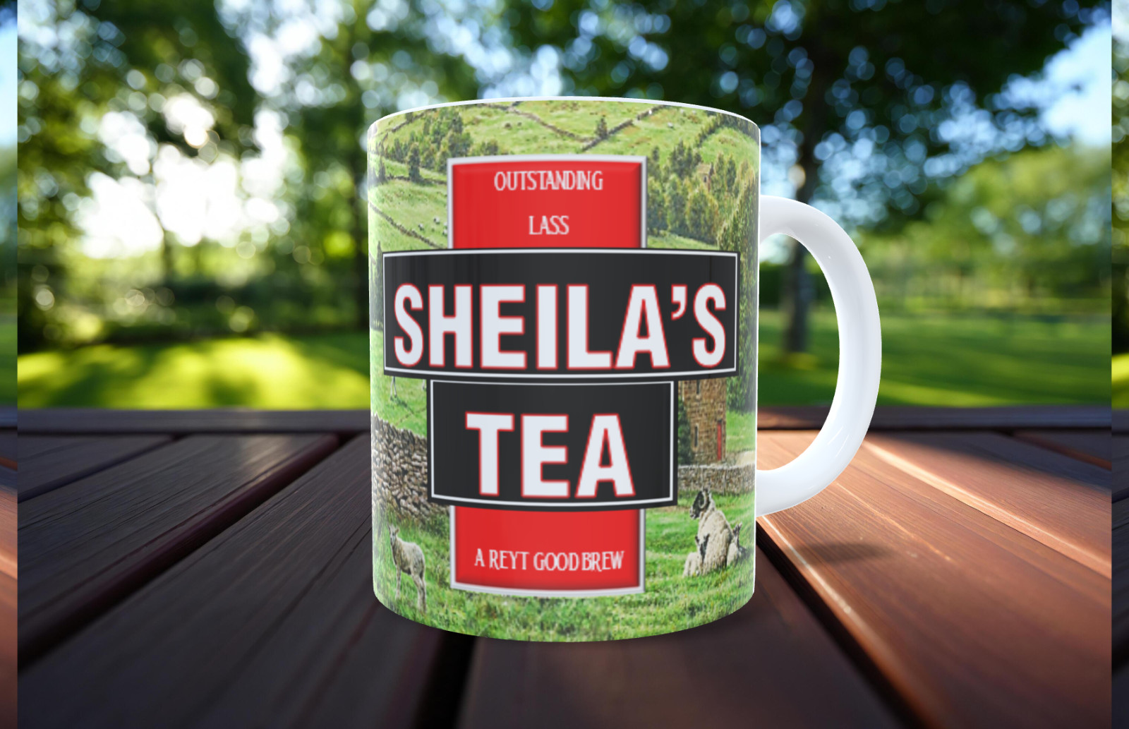 Personalised - Yorkshire Tea Mug Cup- Birthday- Funny- Christmas- Mum/Dad/Nan