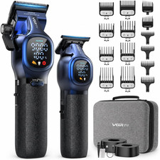 Professional Hair Clippers for Men, Cordless Clipper and Trimmer Set