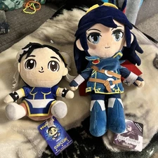 Sanei Fire Emblem All Star Collection Lucina Plush 10” plus stubbins  Chun Li 