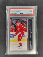 2021-22 Upper Deck Series 2 Young Guns🔥Moritz Seider🔥#469 PSA 9 MINT Rookie RC