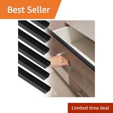 uxcell Cabinet Edge Protectors 6 Matt Black