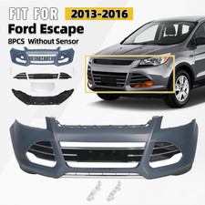 For 2013-2016 Ford Escape Front Bumper Cover Assembly Kit without Sensor Hole