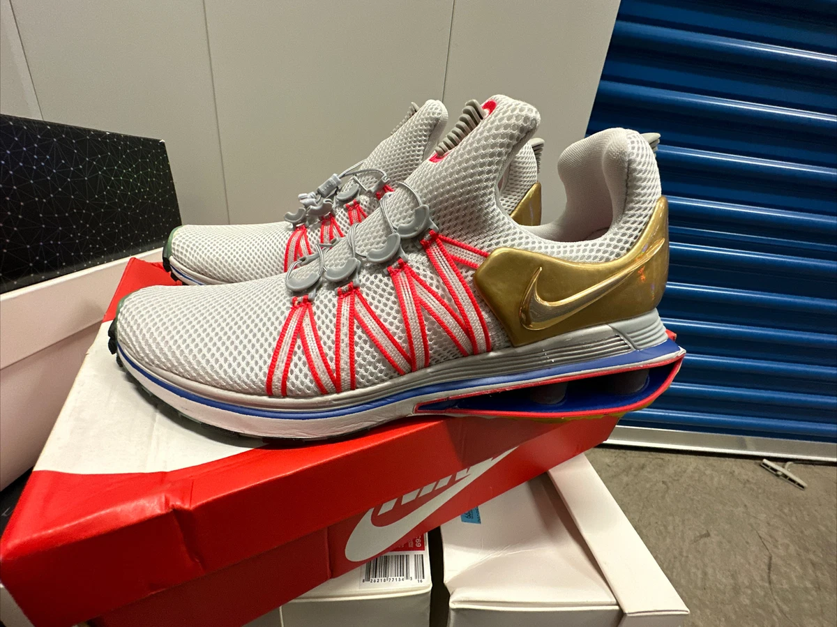 Size 9 Nike Shox Gravity Metallic Gold 2018