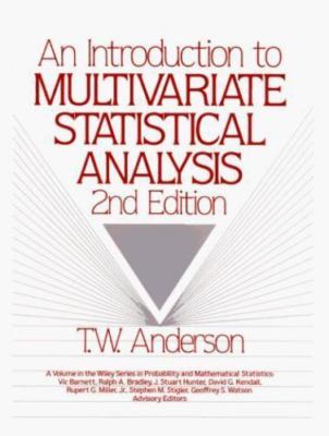 An Introduction to Multivariate Statistical Analysis, 2nd Edition