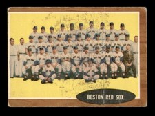 1962 Topps Set Break #334 Boston Red Sox Team Card VG *OBGcards*