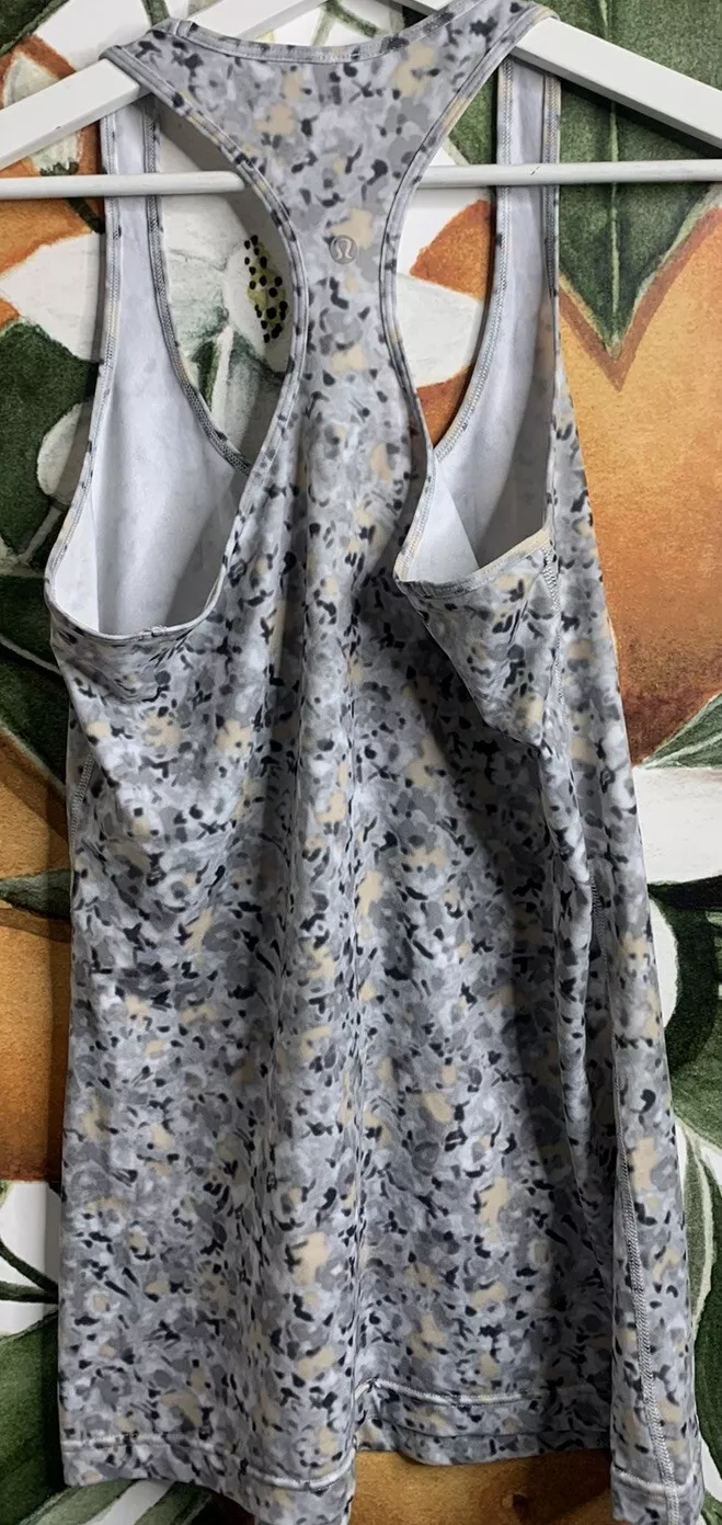 lululemon printed tank-top