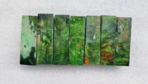 Pen Blanks farbig Tanne Maser stabilisiert Holz Handarbeit zum Selbermachen Basteln Kugelschreiber - Bild 30 von 30