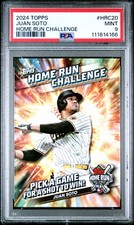 2024 Topps Series 1 Home Run Challenge Code Card Juan Soto #HRC-20 PSA 9
