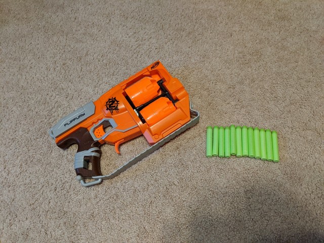 Nerf Zombie Strike Flipfury | eBay