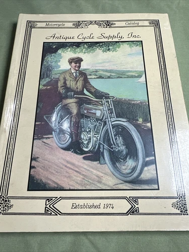 Antique Cycle Motorcycle Supply Reproduction Catalog  - Parts