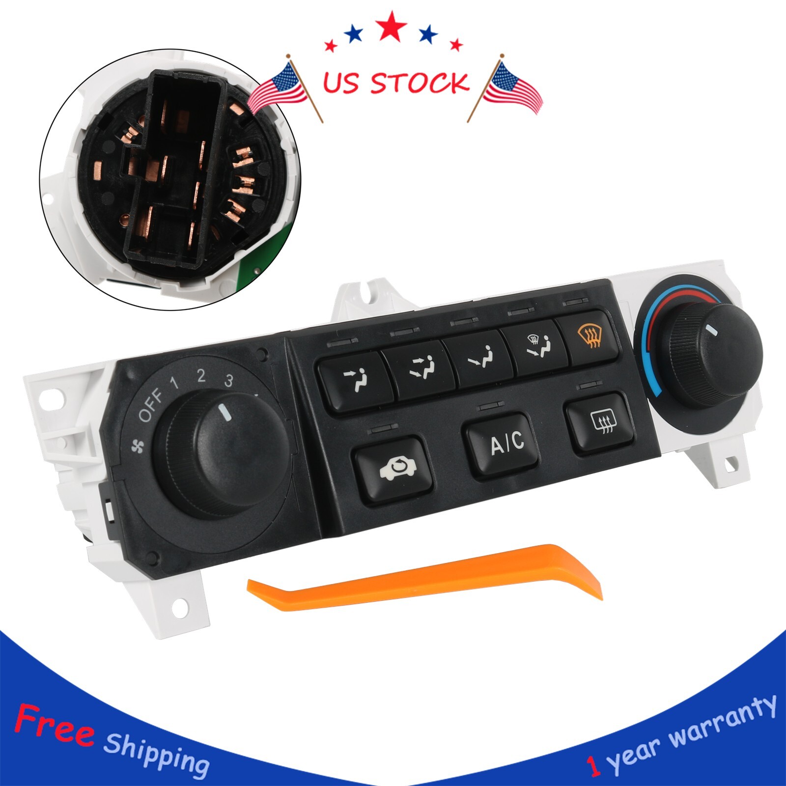A/C Heater Climate Control Module For 98-00 Honda Accord 1998-04 Honda Odyssey 