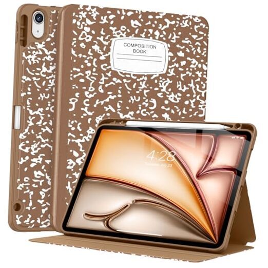 2024 iPad Air 11 Inch Case Compatible with Air 5th/4th Gen 10.9 A-Book in Bronze