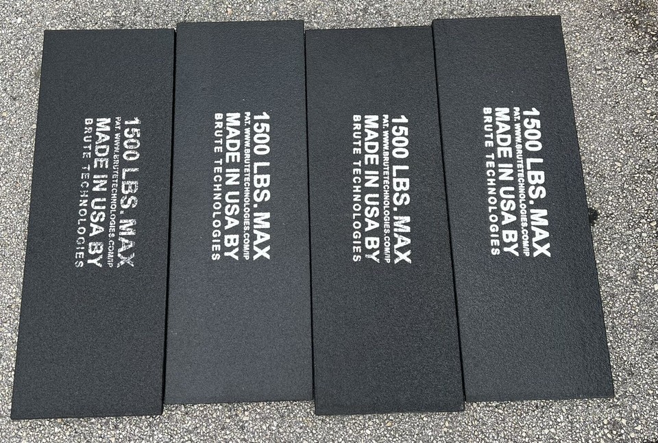 Lot x4 Flat Stopper Car Storage No Flat Spots Classic Truck Garage Tire