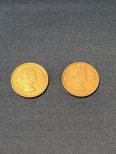 2  Two Shilling Coins 1957 1961