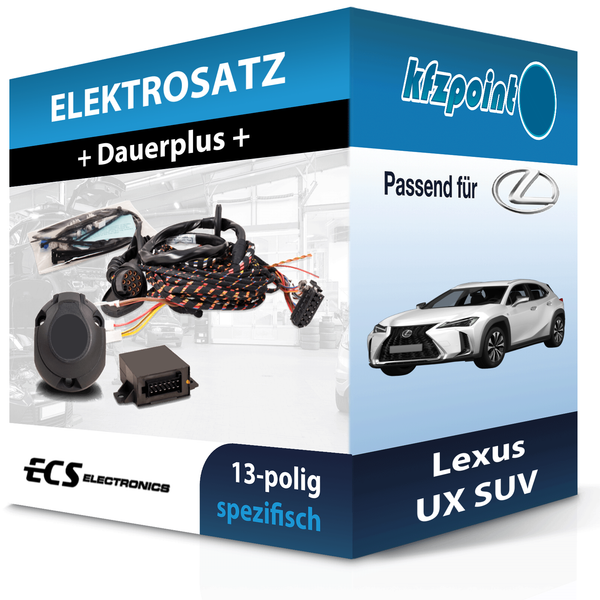 für Lexus UX SUV 10.2018-Jetzt ECS E-Satz 13Polig Fahrzeugspezifisch NEU-image