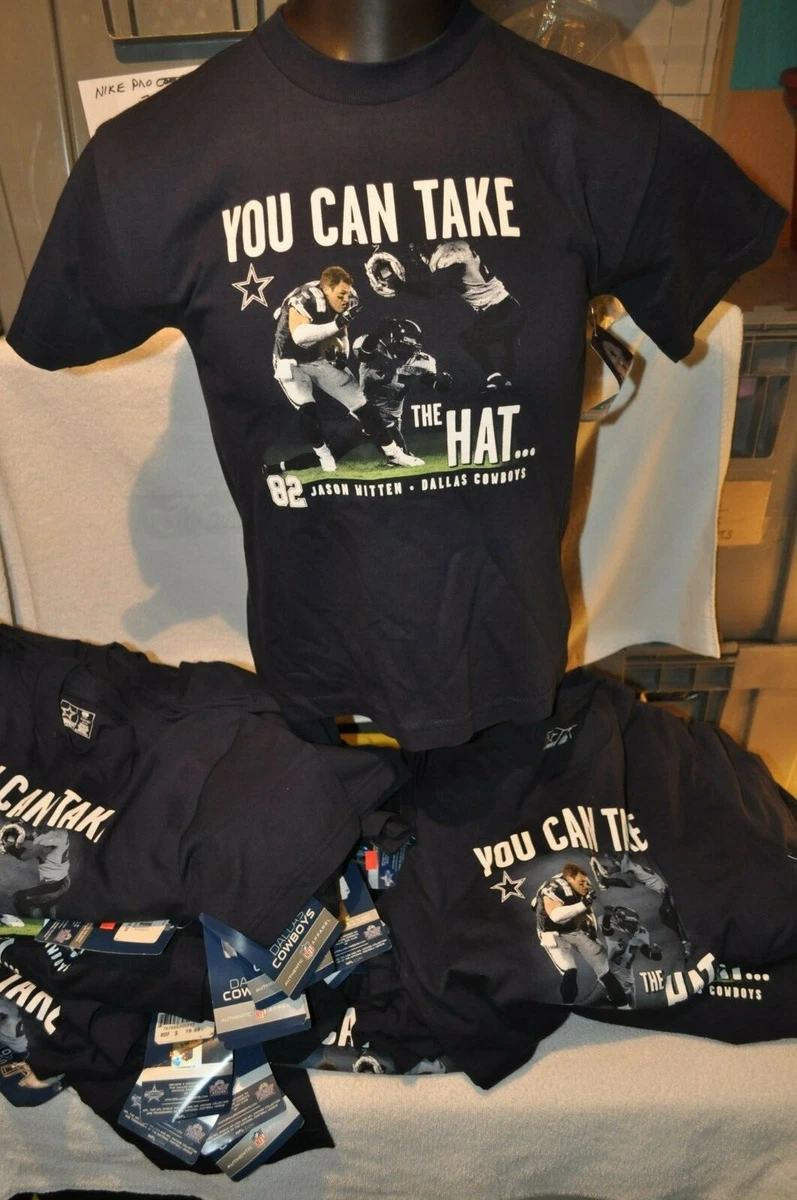 NEW Dallas Cowboys Jason Witten 82 Navy T Shirt Youth LG