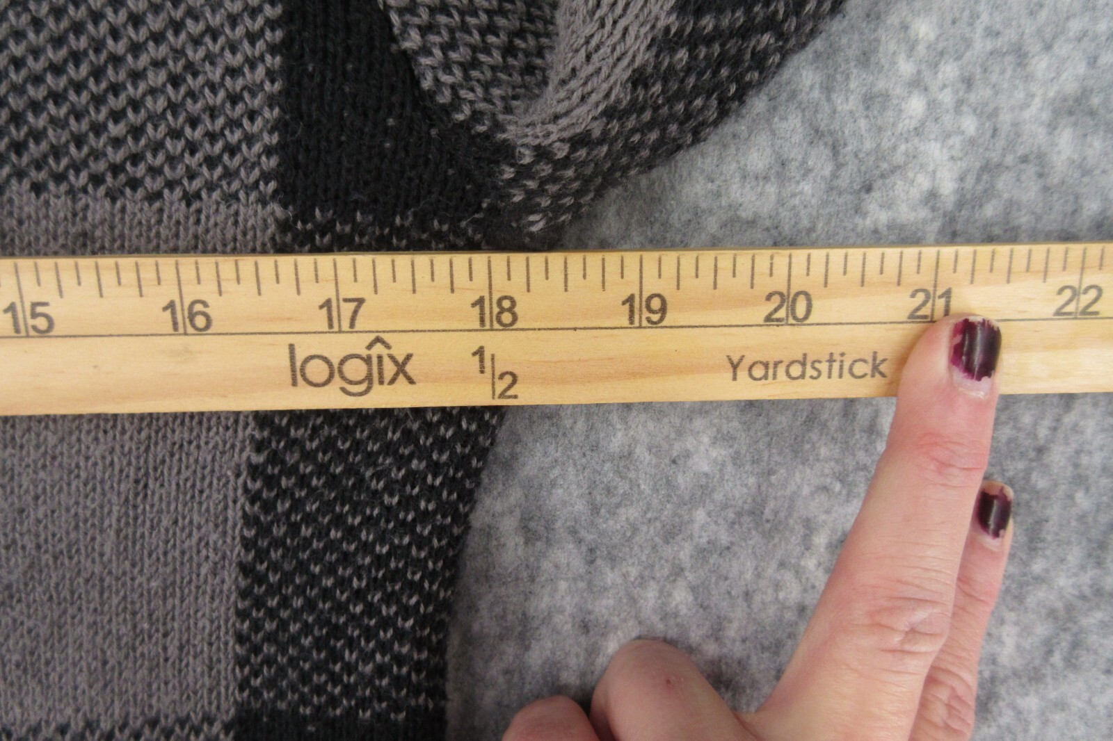 Pendleton Sweater Men Small Gray Black Pullover C… - image 7