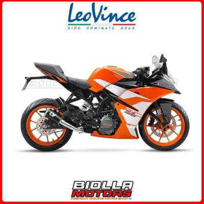 15263CU AUSPUFF LEOVINCE KTM RC 125 2020 - LV-10 CARBON FIBER CARBON FIBER EURO 
