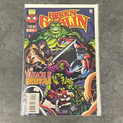 Green Goblin #10 JUL (1996) Massacre In Murder World Comic Book By Marvel Comics
