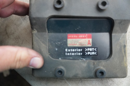 05 06 KAWASAKI ZX6 636 ECM ECU CDI E-4729 - Picture 2 of 6