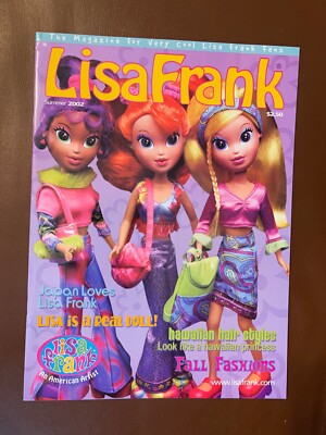 NEW RARE MINT Lisa Frank Summer 2002 Magazine 